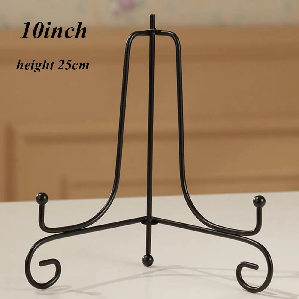 Black Iron Display Stand – Book & Photo Holder Easel
