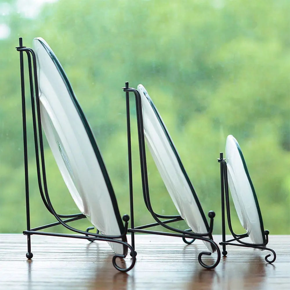 Black Iron Display Stand – Book & Photo Holder Easel