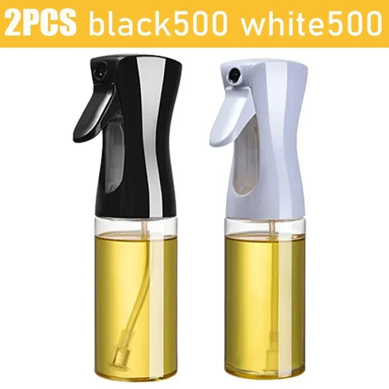Oil Spray Bottle – 200/300/500ml Kitchen Cooking Dispenser