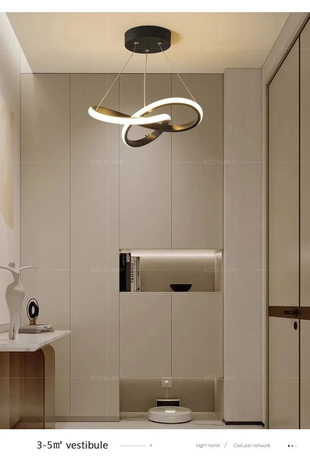 Nordic LED Ceiling Pendant Light – Creative Modern Illumination