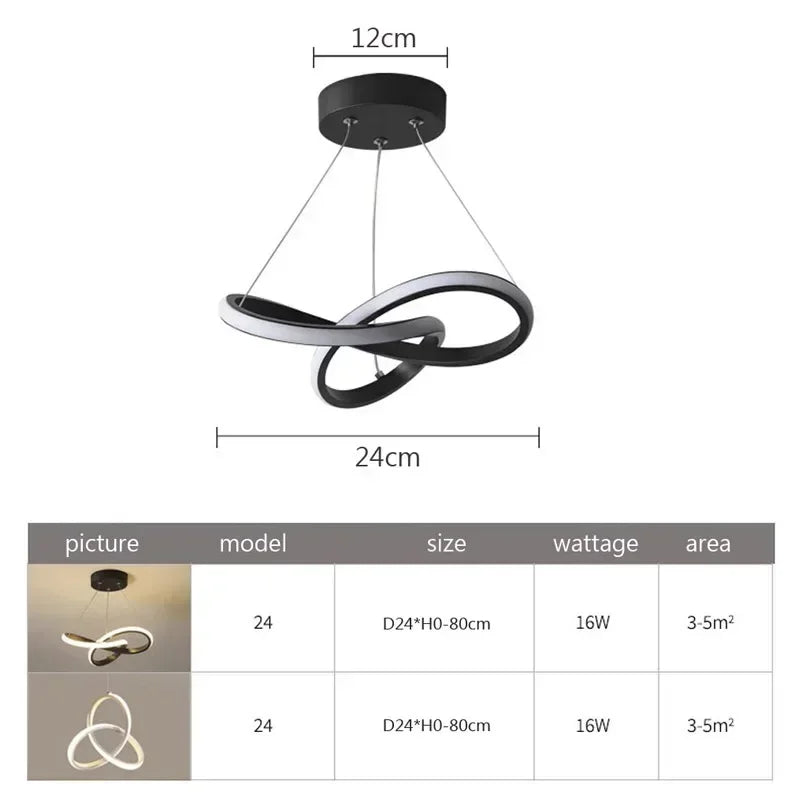 Nordic LED Ceiling Pendant Light – Creative Modern Illumination