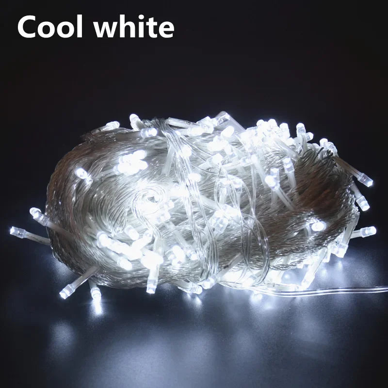 10M 100LED Outdoor Christmas String Fairy Lights