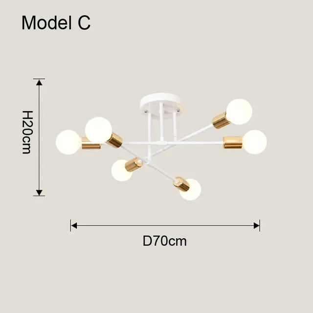 Nordic Minimalist LED Pendant Ceiling Lamp