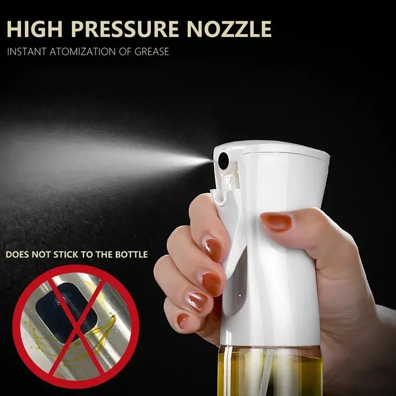 Oil Spray Bottle – 200/300/500ml Kitchen Cooking Dispenser