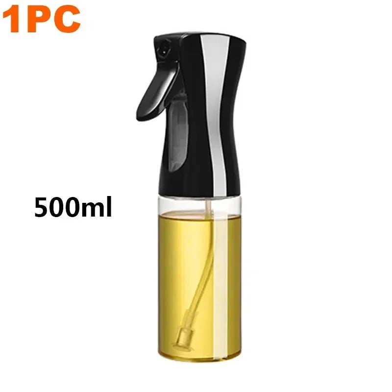 Oil Spray Bottle – 200/300/500ml Kitchen Cooking Dispenser