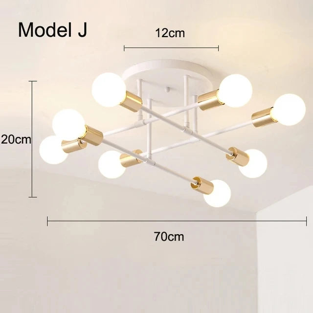Nordic Minimalist LED Pendant Ceiling Lamp