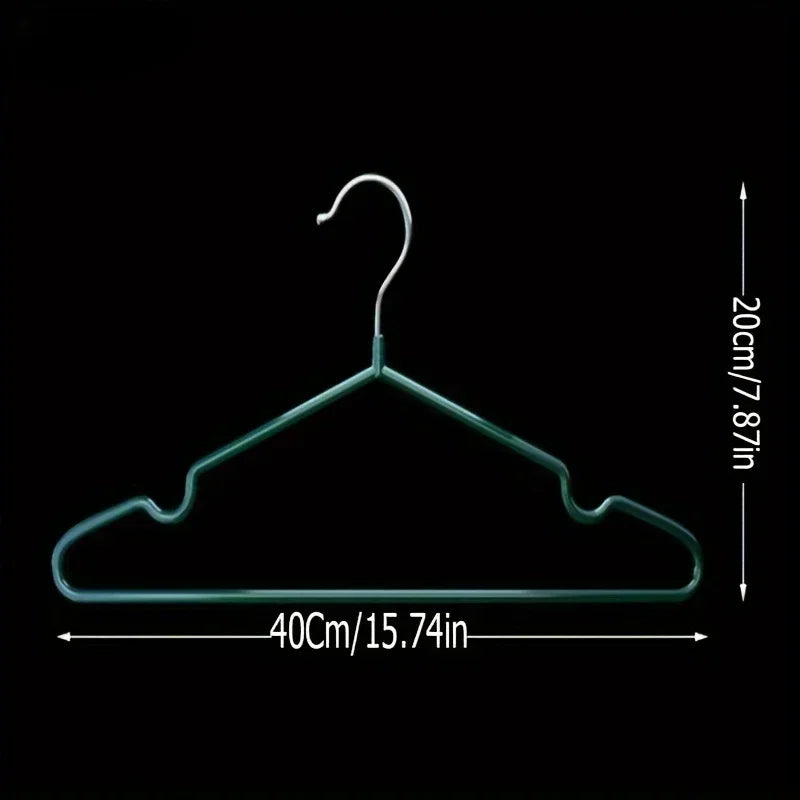 20pcs Non-Slip Heavy Duty Clothes Hangers