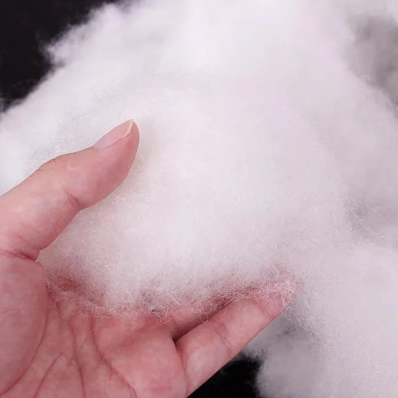 Fluffy Artificial Snow Cotton Decoration Set