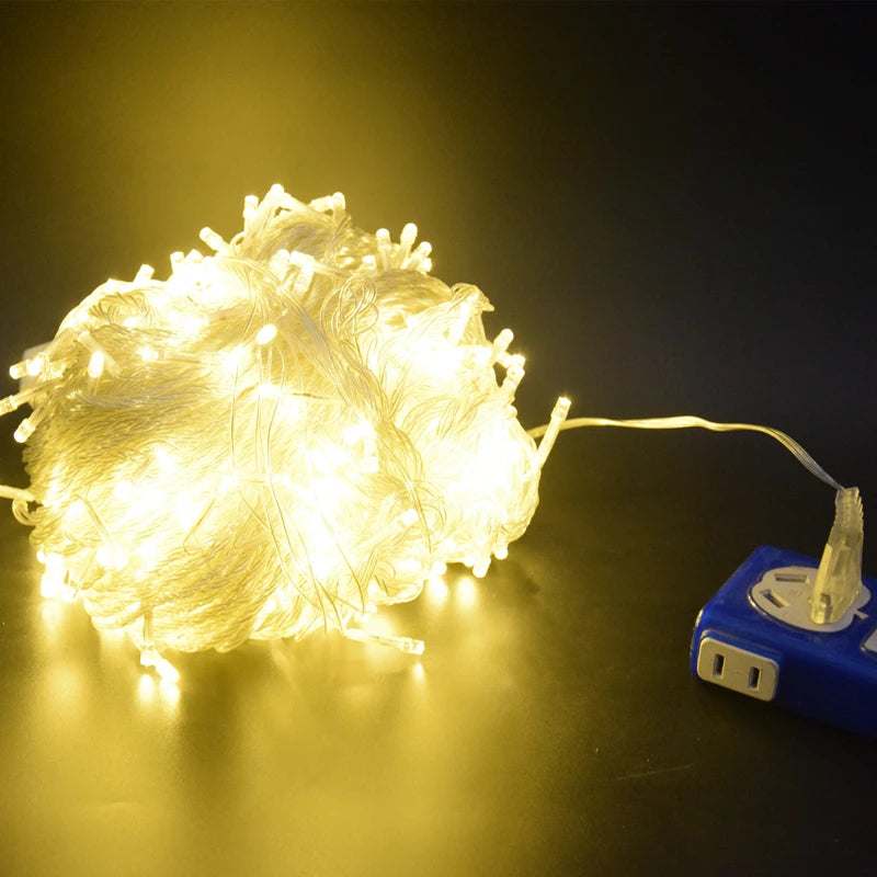 10M 100LED Outdoor Christmas String Fairy Lights