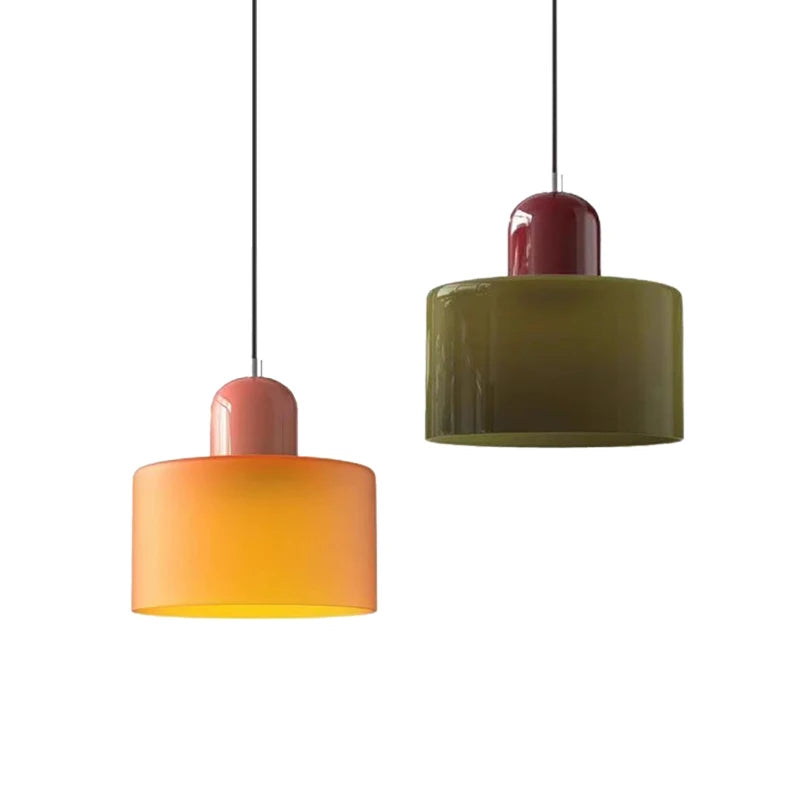 Nordic Modern Glass Bedside Pendant Lamp – E27