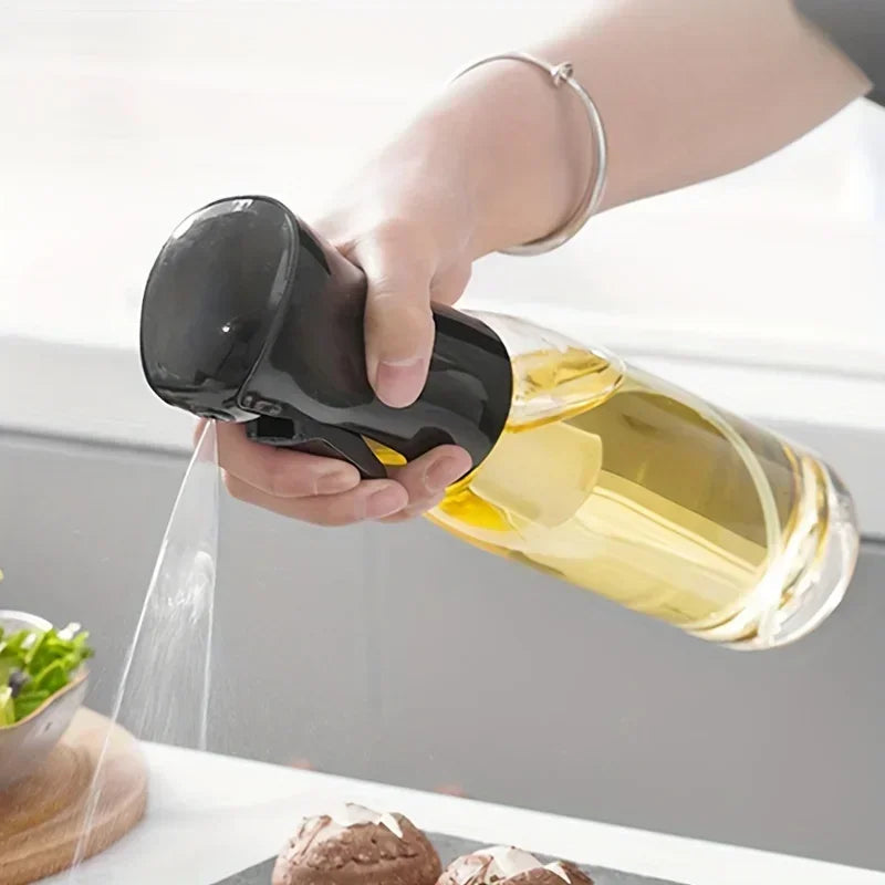 Oil Spray Bottle – 200/300/500ml Kitchen Cooking Dispenser