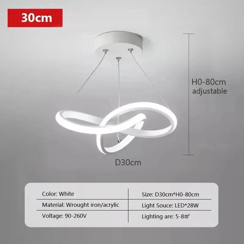 Nordic LED Ceiling Pendant Light – Creative Modern Illumination