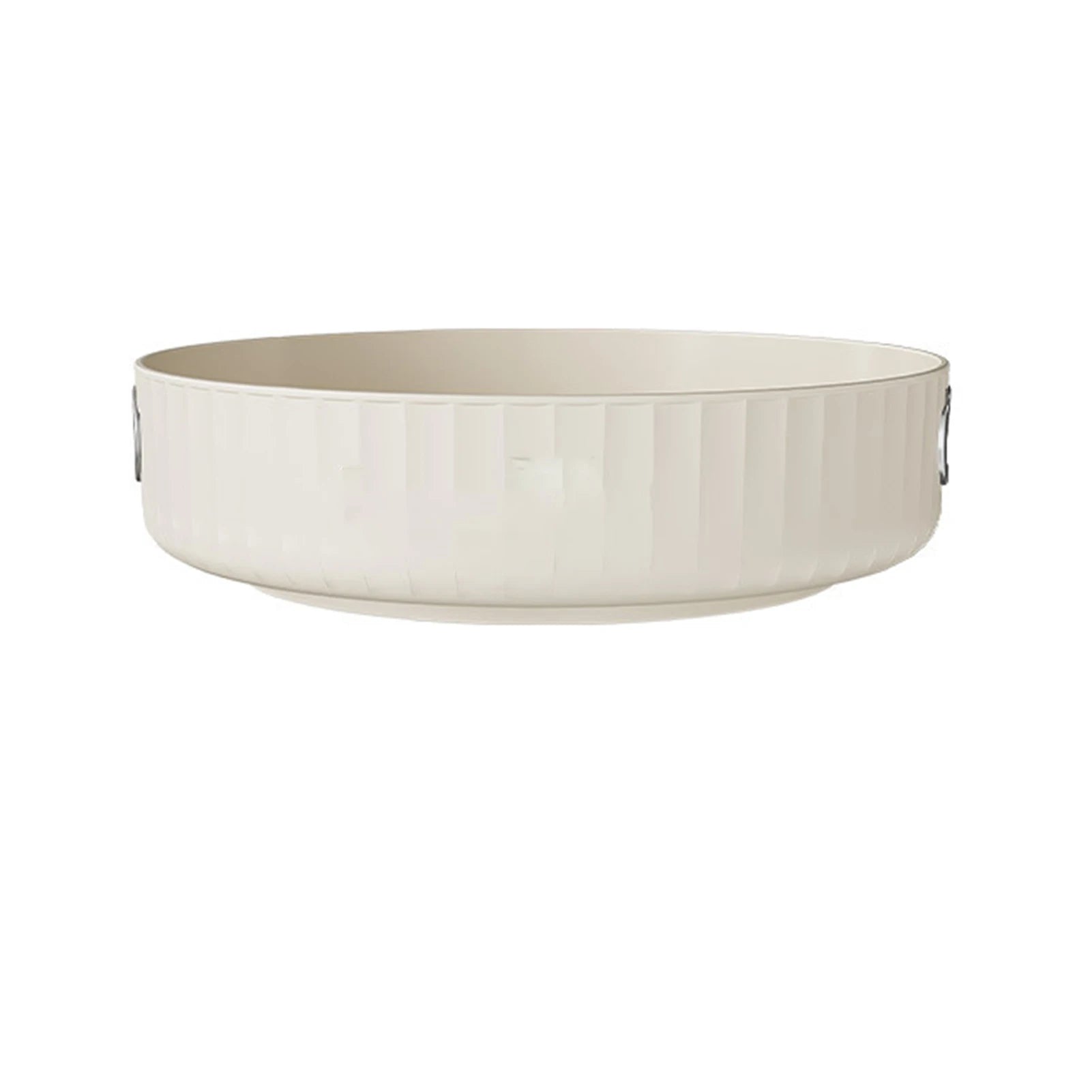 Creamy White Rotatable Multi-Purpose Countertop Tray