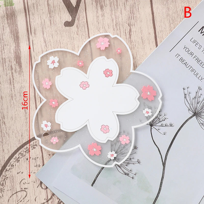 Cherry Blossom Heat-Resistant Coaster Pad