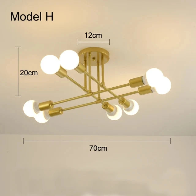 Nordic Minimalist LED Pendant Ceiling Lamp
