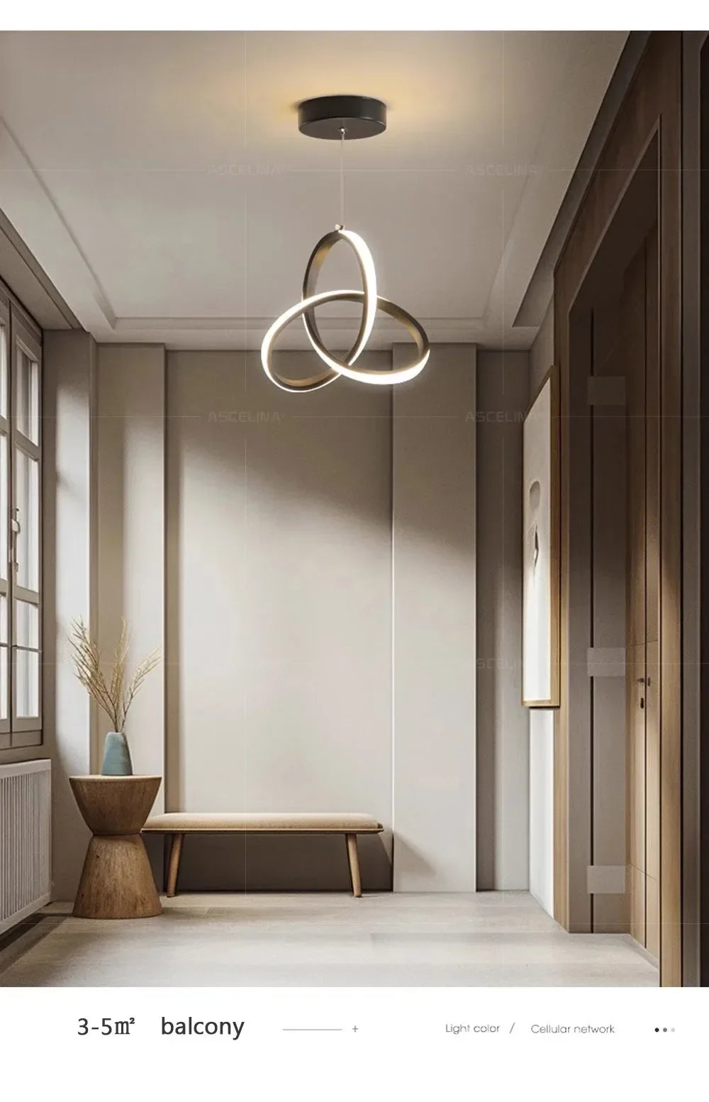 Nordic LED Ceiling Pendant Light – Creative Modern Illumination