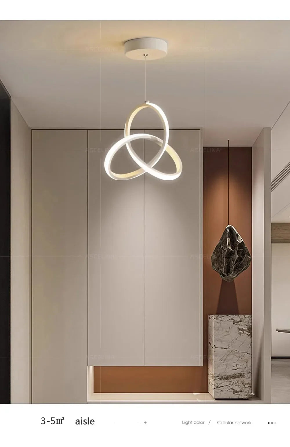 Nordic LED Ceiling Pendant Light – Creative Modern Illumination