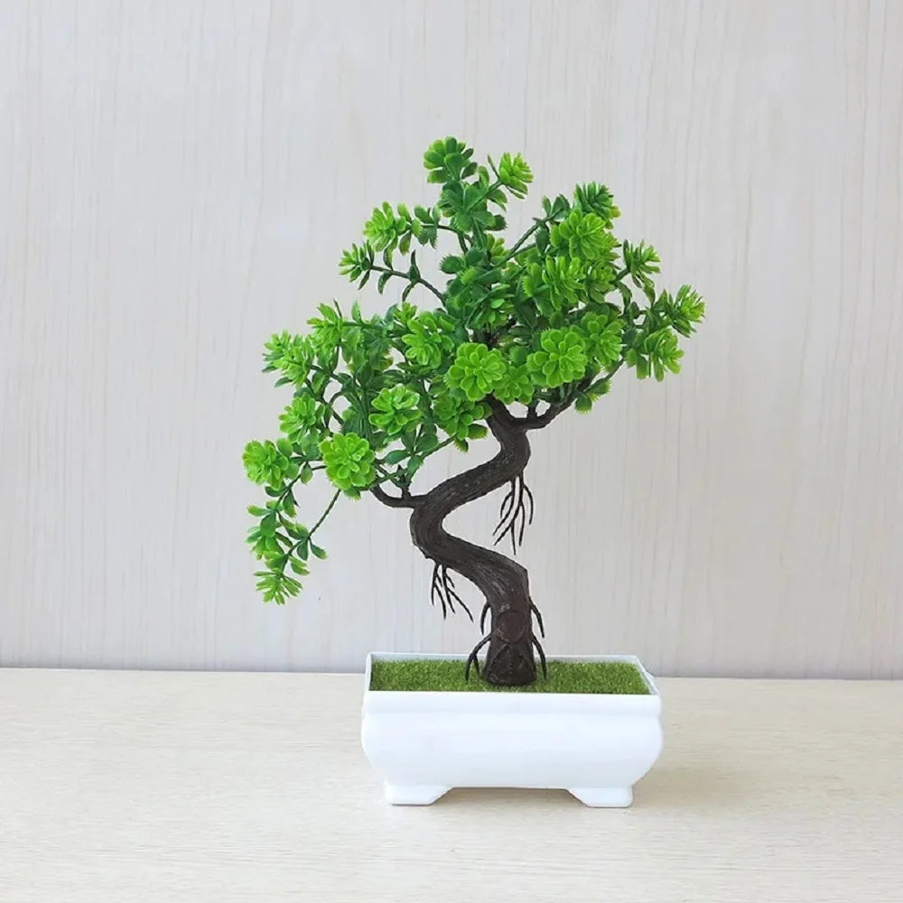 Artificial Potted Bonsai Tree Decoration
