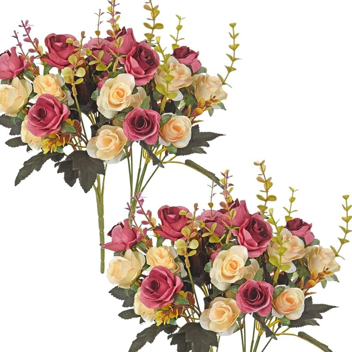 Silk Rose Artificial Flower – Wedding & Home Decor