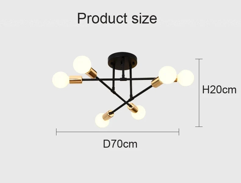 Nordic Minimalist LED Pendant Ceiling Lamp