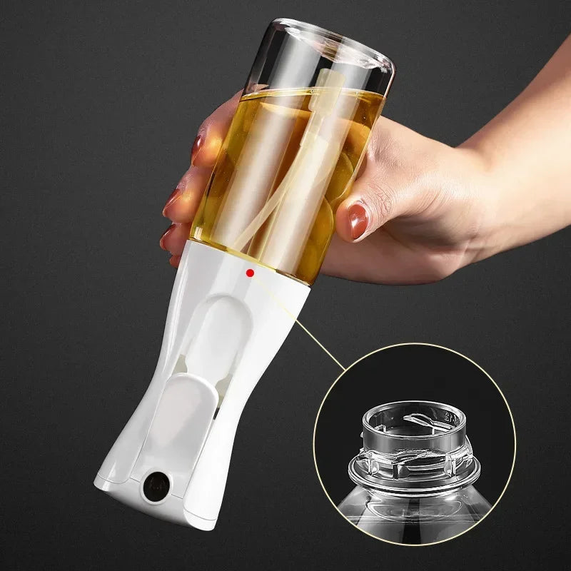 Oil Spray Bottle – 200/300/500ml Kitchen Cooking Dispenser