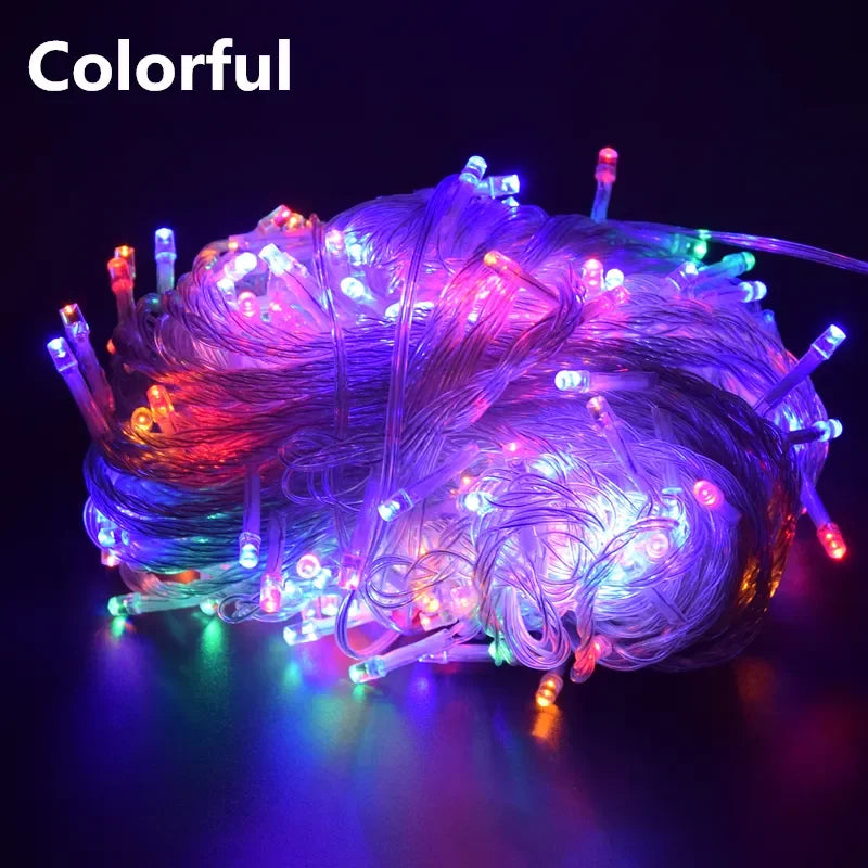 10M 100LED Outdoor Christmas String Fairy Lights