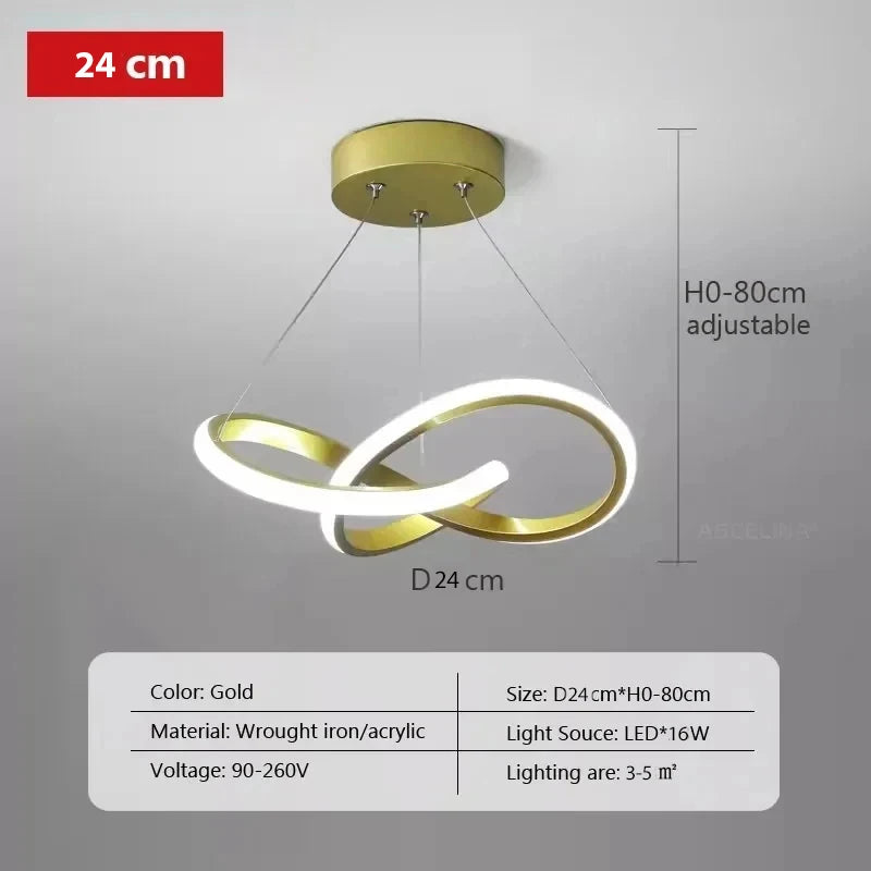 Nordic LED Ceiling Pendant Light – Creative Modern Illumination
