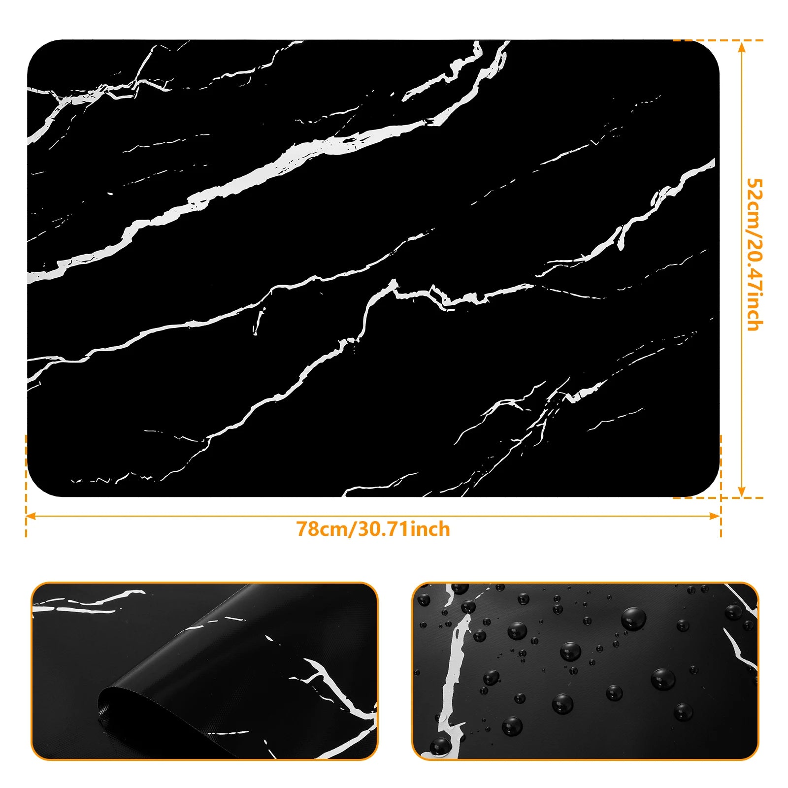 Silicone Induction Cooktop Protector Mat – 30.8×20.5"