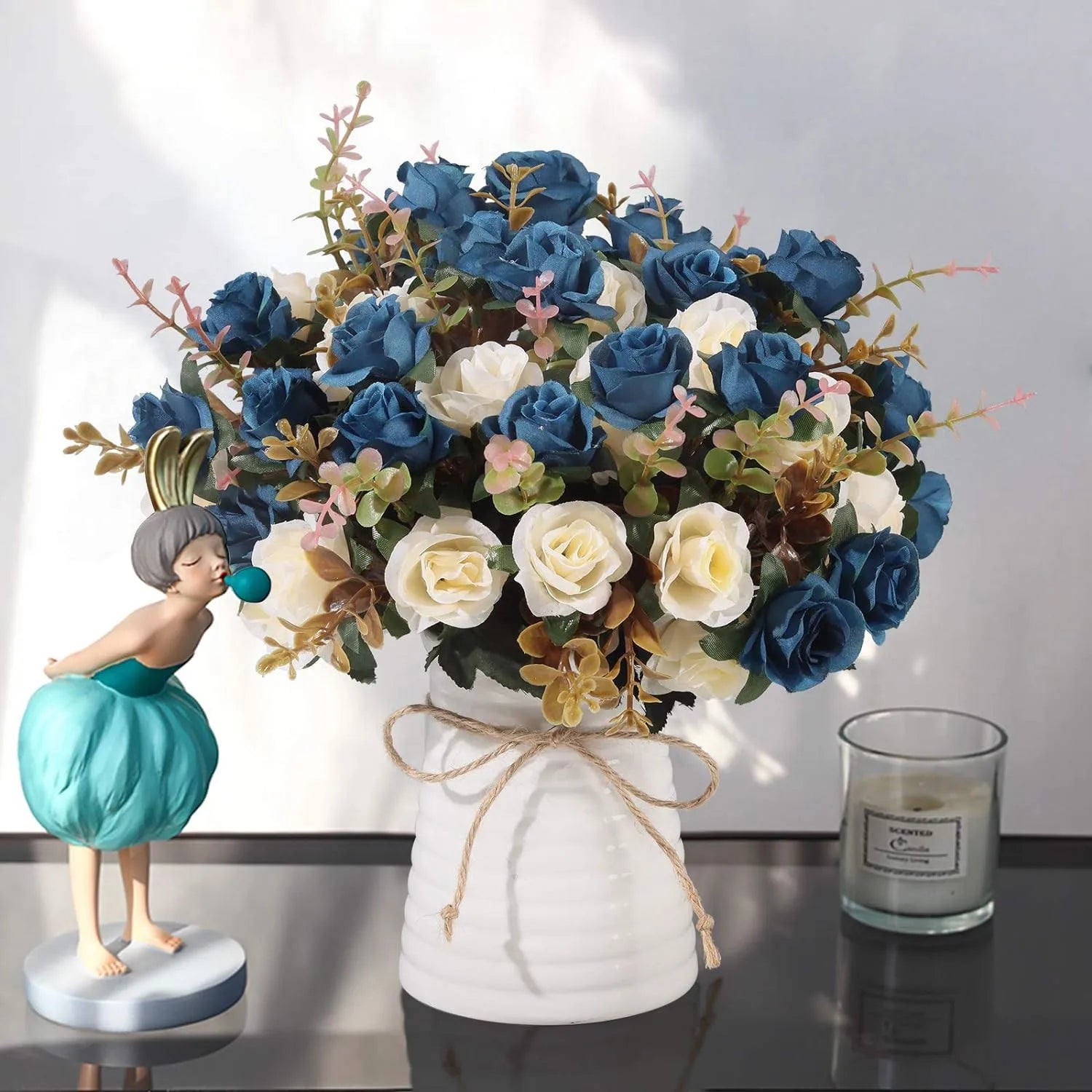 Silk Rose Artificial Flower – Wedding & Home Decor