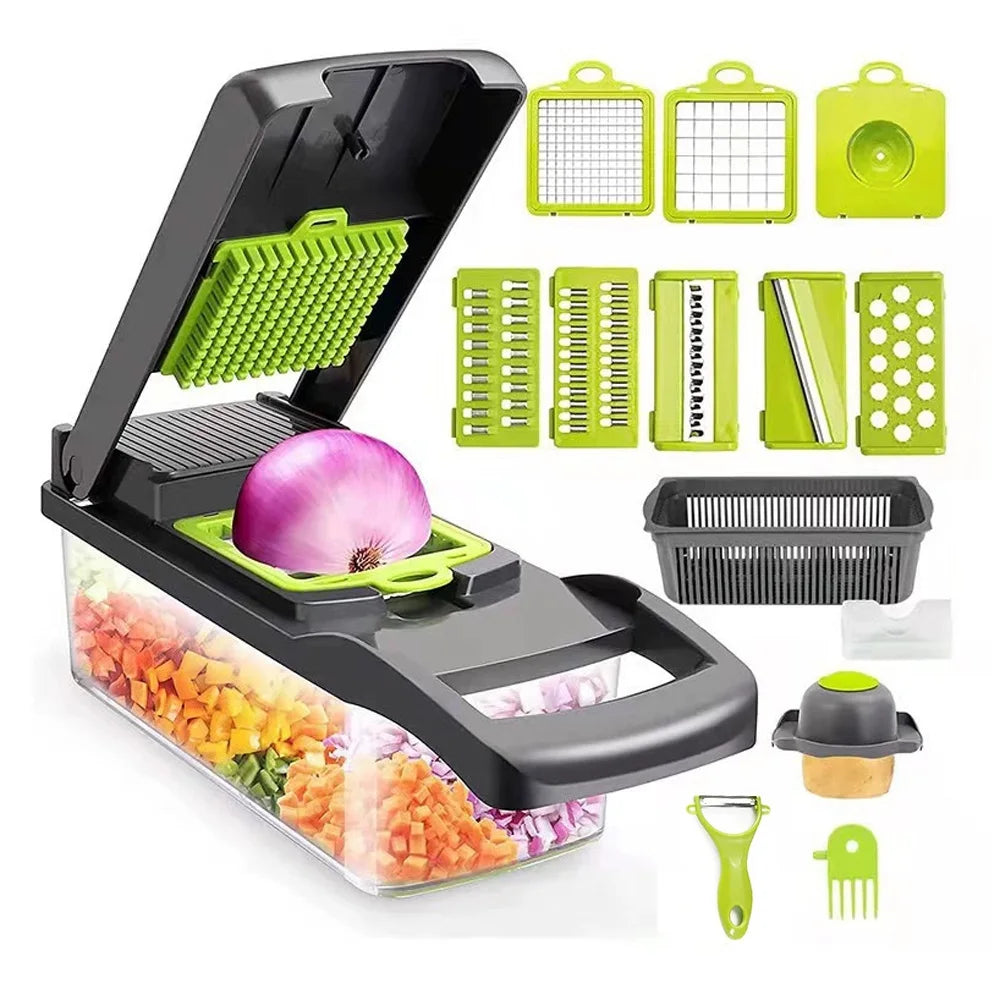 16-in-1 Multifunctional Vegetable Chopper
