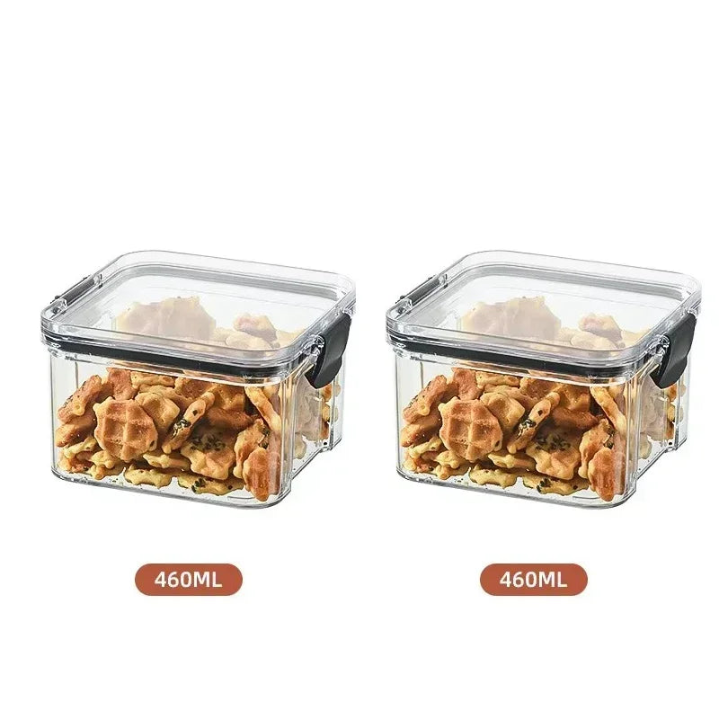 Kitchen Stackable Sealed Food Storage Containers Set (460–1800ml)