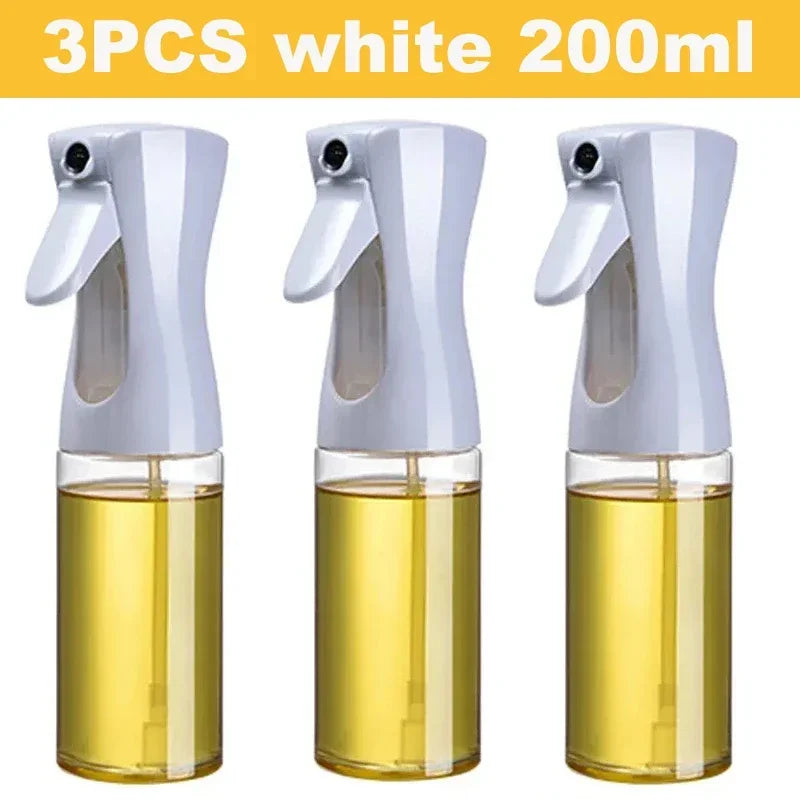 Oil Spray Bottle – 200/300/500ml Kitchen Cooking Dispenser