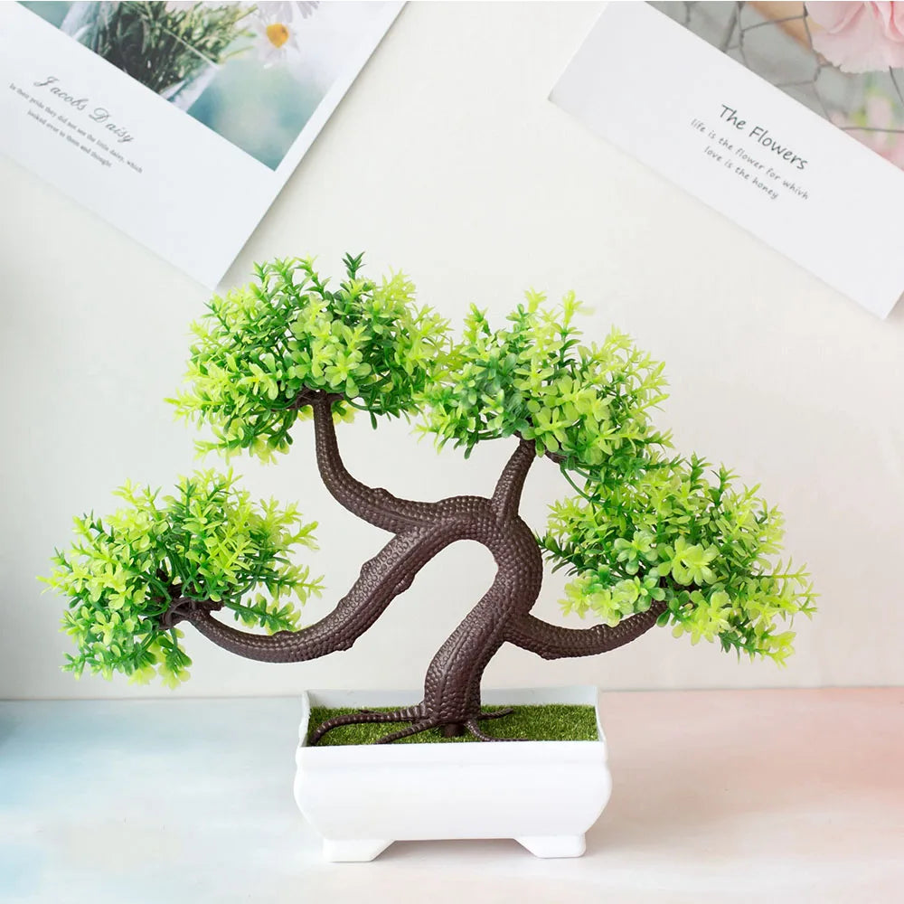 Artificial Potted Bonsai Tree Decoration