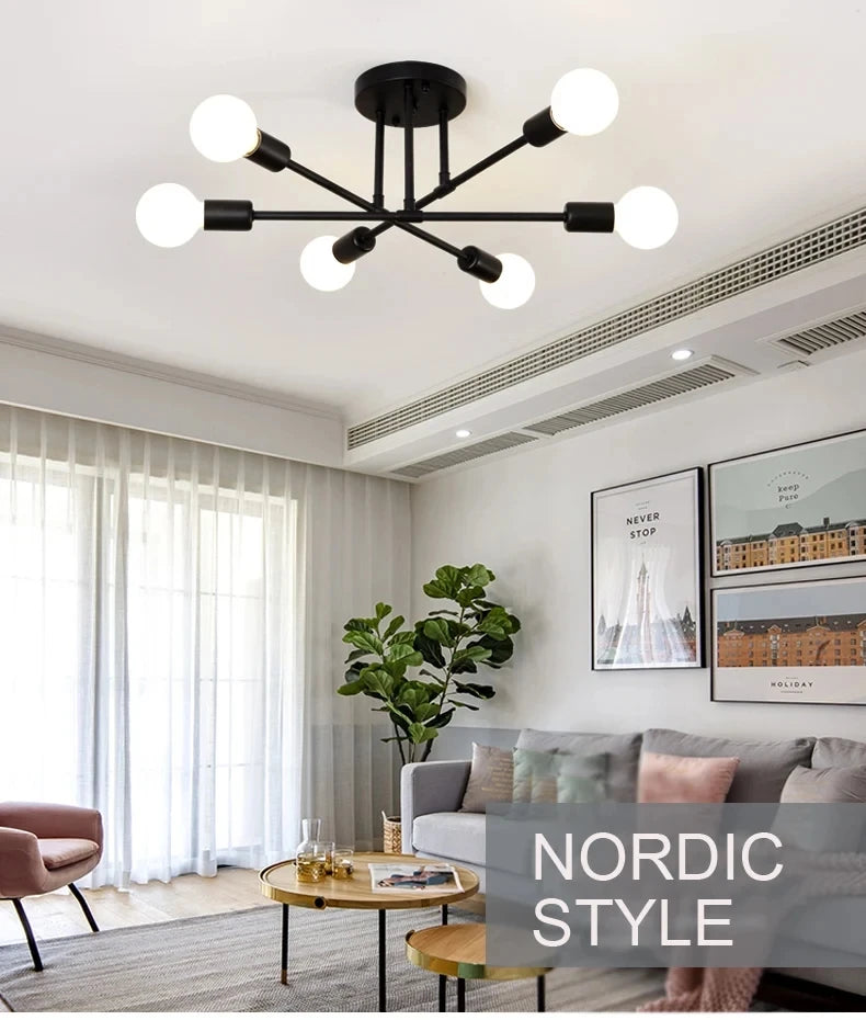 Nordic Minimalist LED Pendant Ceiling Lamp
