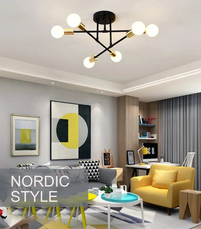 Nordic Minimalist LED Pendant Ceiling Lamp