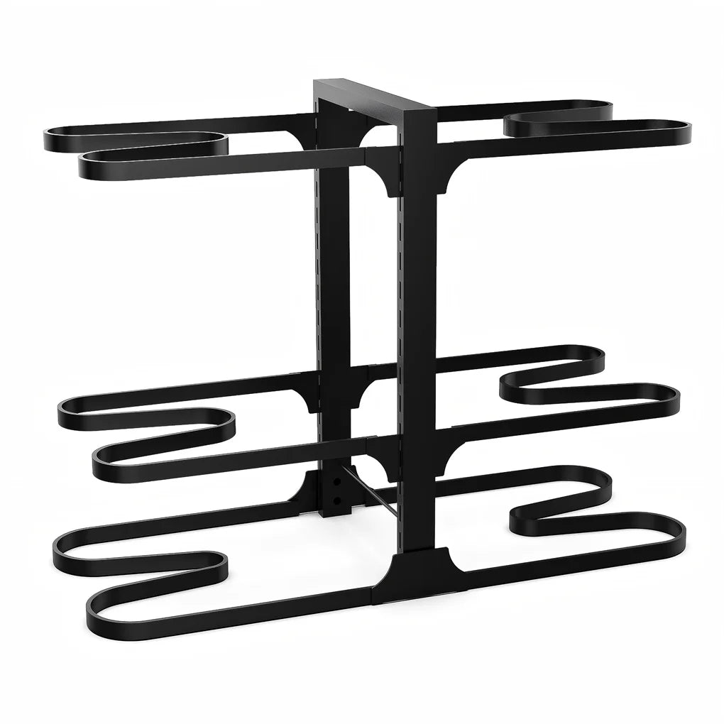 2025 Adjustable 6-Tier Pots & Pans Organizer Rack