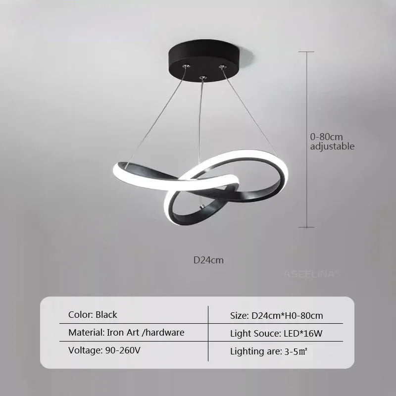 Nordic LED Ceiling Pendant Light – Creative Modern Illumination