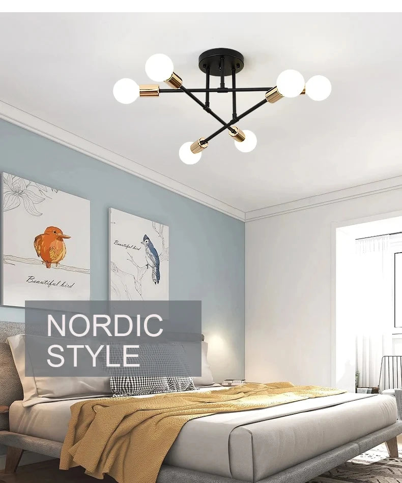 Nordic Minimalist LED Pendant Ceiling Lamp