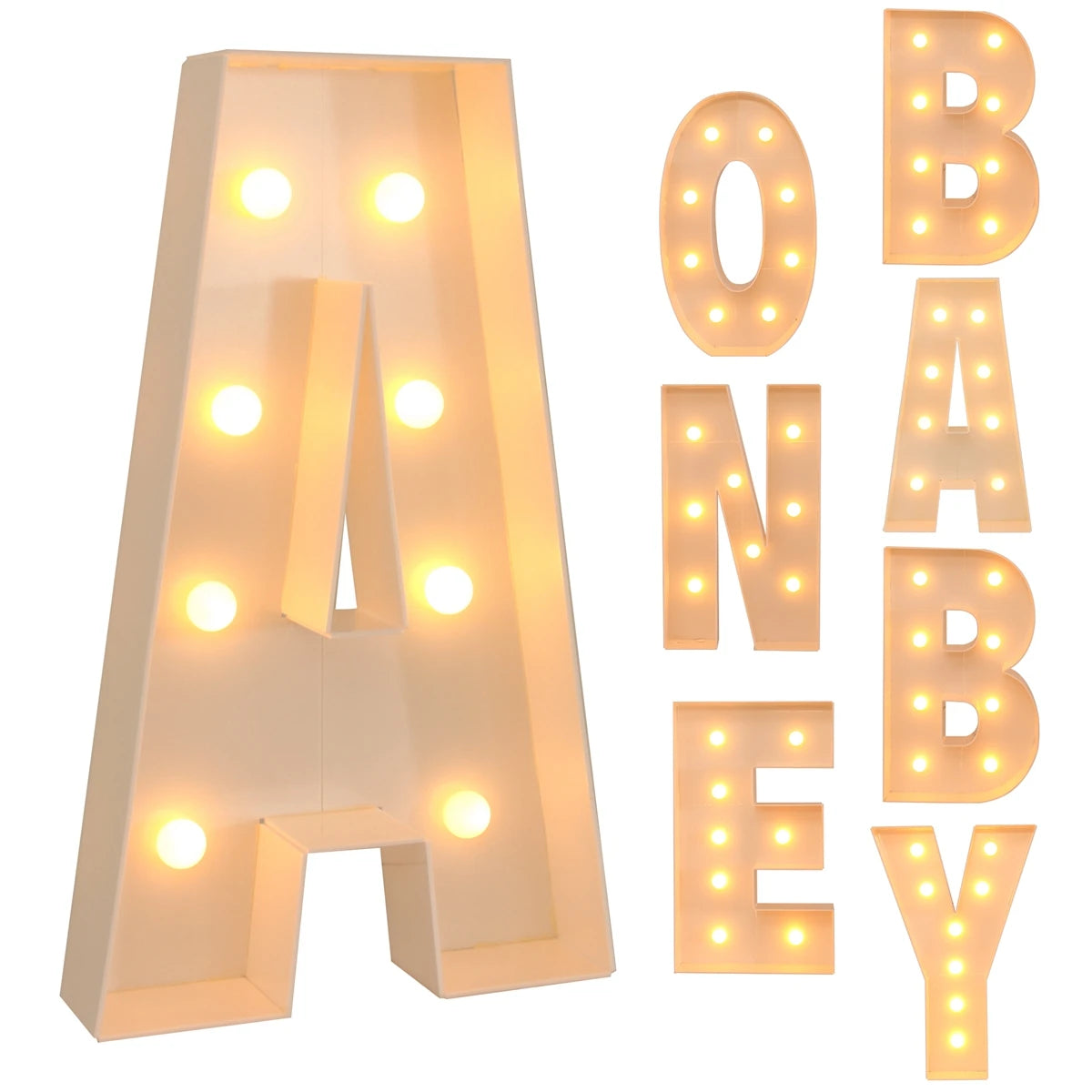 91.5cm Giant LED Light Frame Box – Party Decor