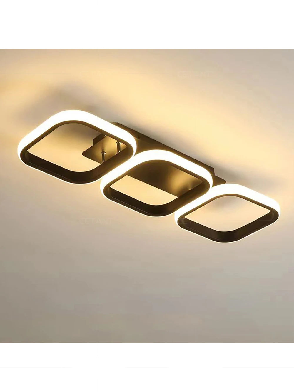 Modern LED Ceiling Light – Round/Square for Home & Hall