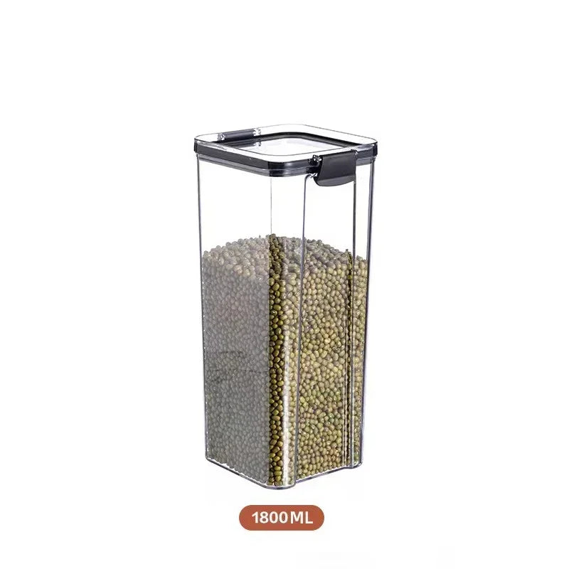 Kitchen Stackable Sealed Food Storage Containers Set (460–1800ml)