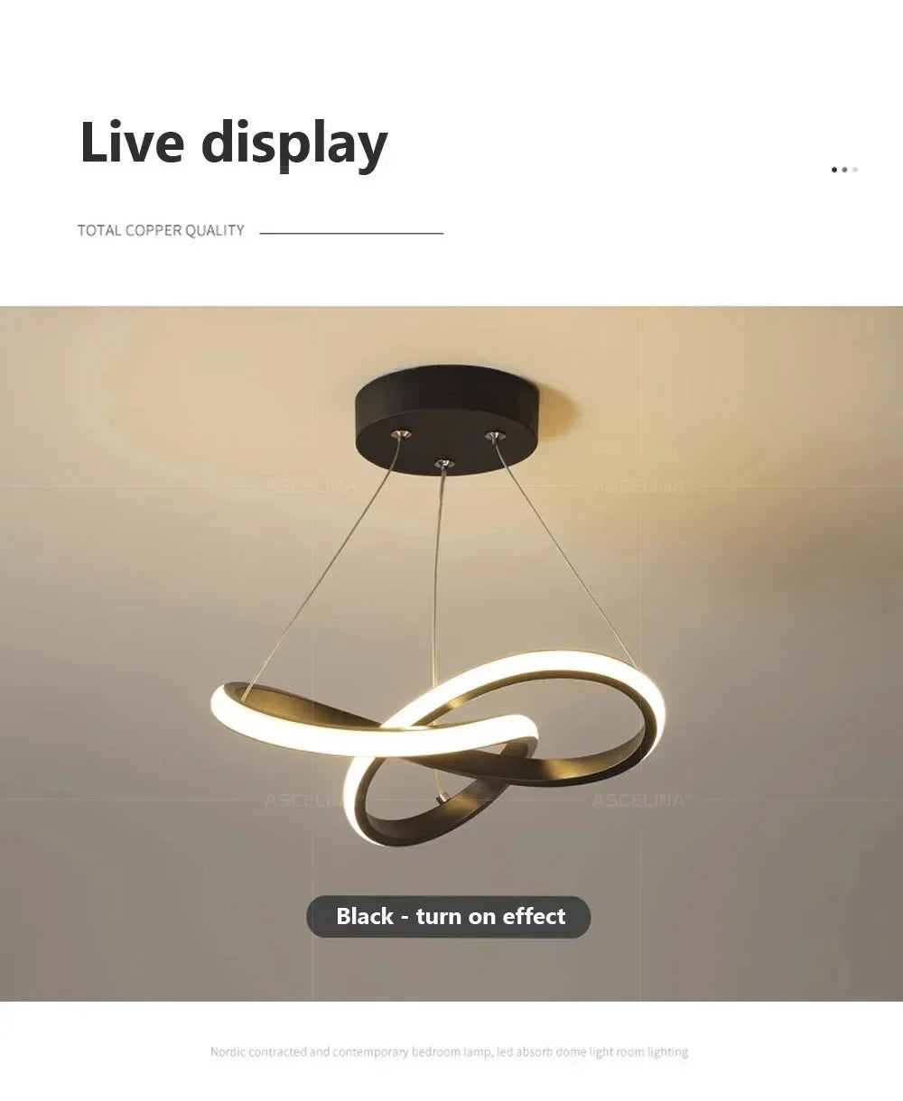 Nordic LED Ceiling Pendant Light – Creative Modern Illumination