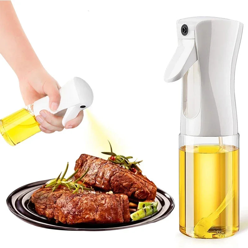 Oil Spray Bottle – 200/300/500ml Kitchen Cooking Dispenser