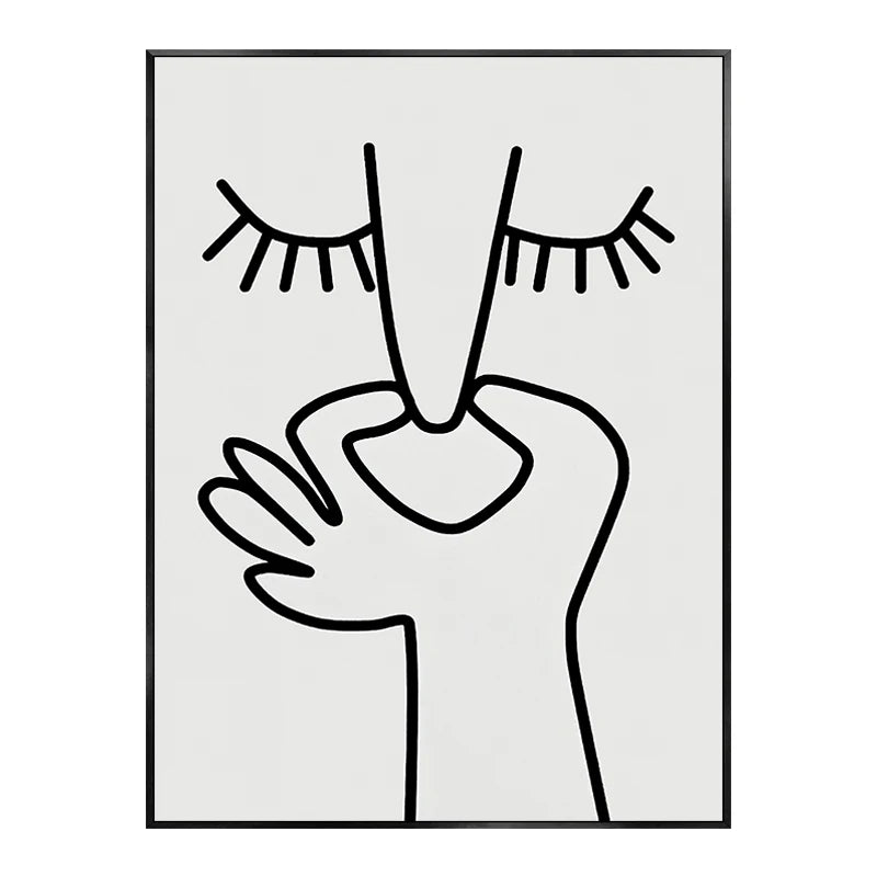 Abstract Funny Bathroom Smell Poster