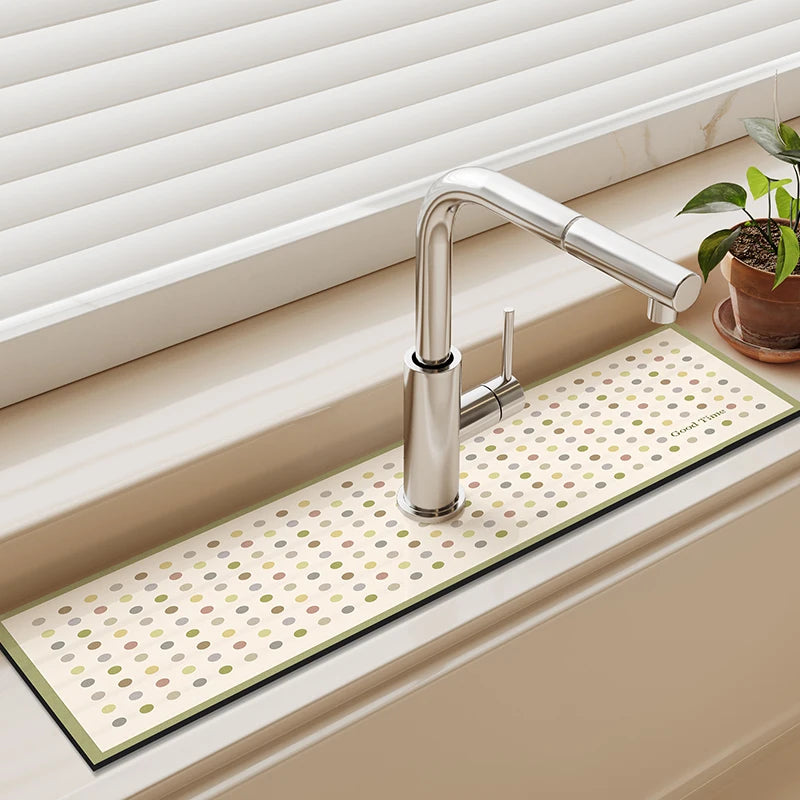 Diatomite Sink Splash Pad – Absorbent Drying Mat