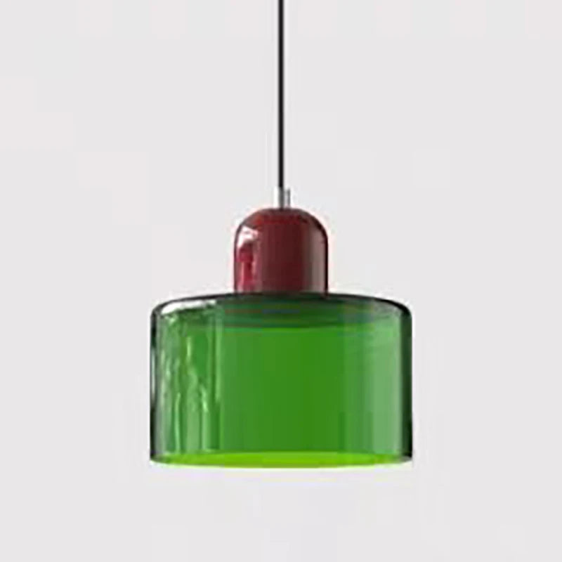 Nordic Modern Glass Bedside Pendant Lamp – E27