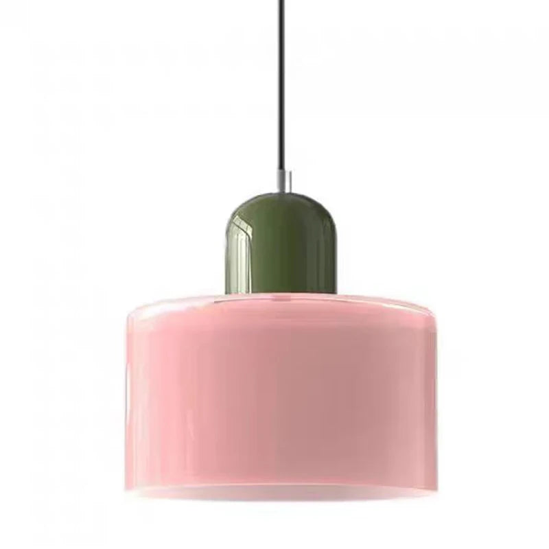 Nordic Modern Glass Bedside Pendant Lamp – E27