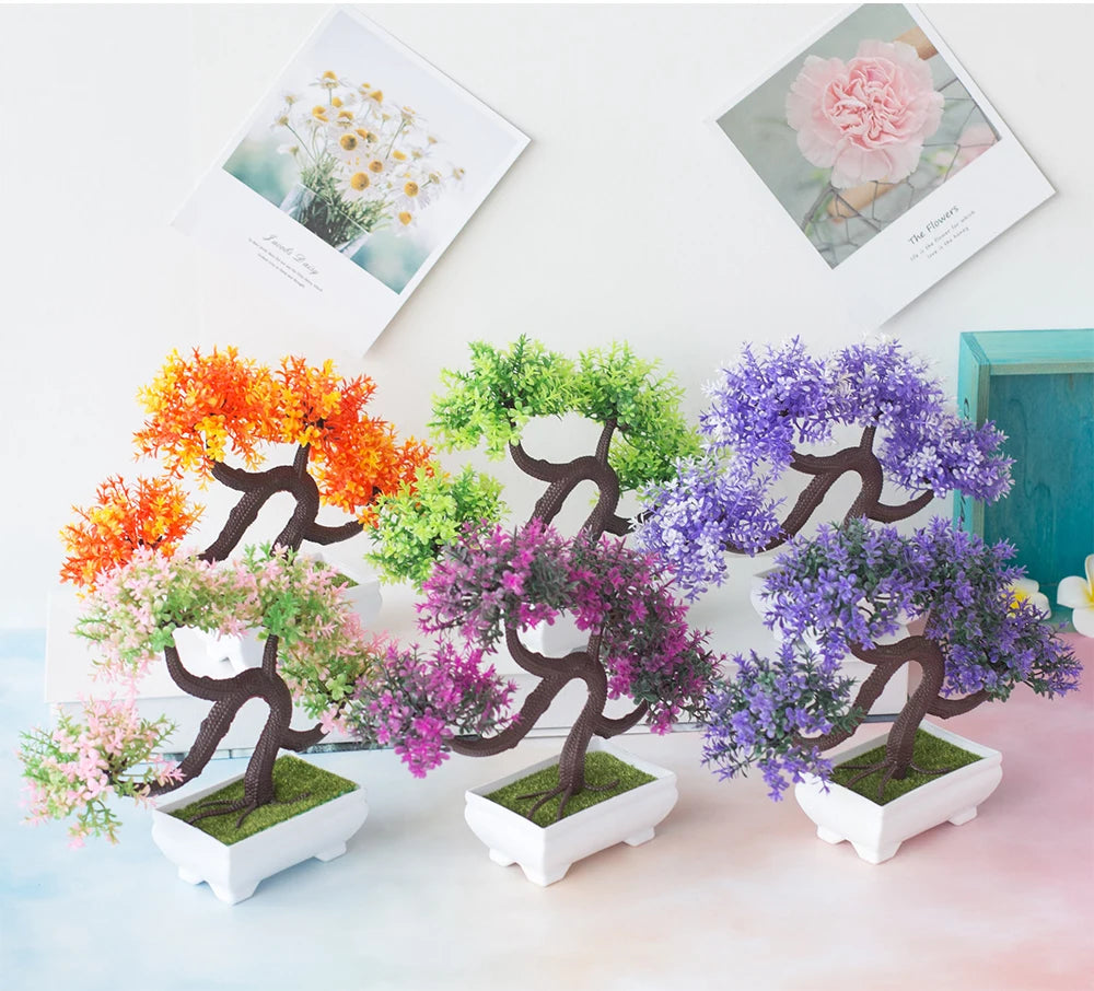 Artificial Potted Bonsai Tree Decoration
