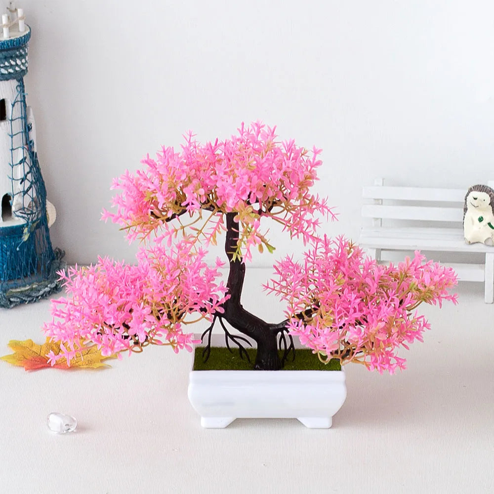 Artificial Potted Bonsai Tree Decoration