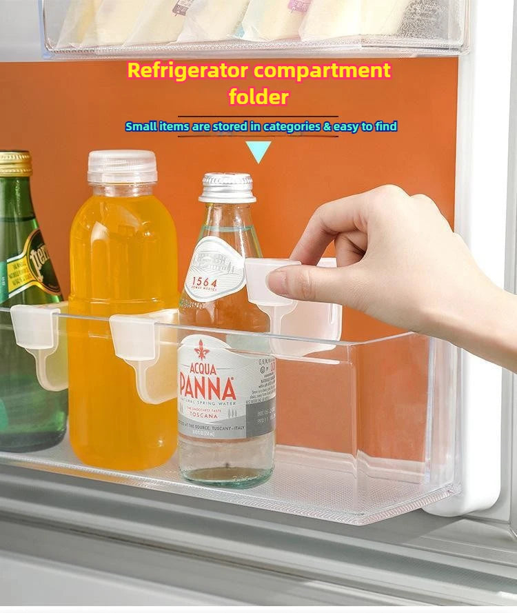 Refrigerator Storage Partition Divider Shelf Organizer